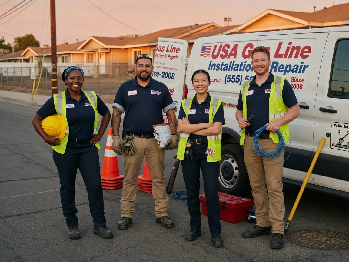 Gas Line Installation company in Box Springs, GA